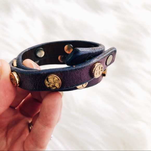 Tory Burch Purple Wrap Bracelet - Picture 3 of 5